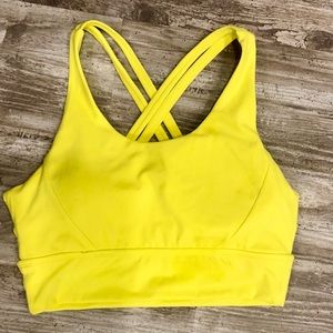 BuffBunny Rosa Sports Bra - Tiki Yellow (Small)